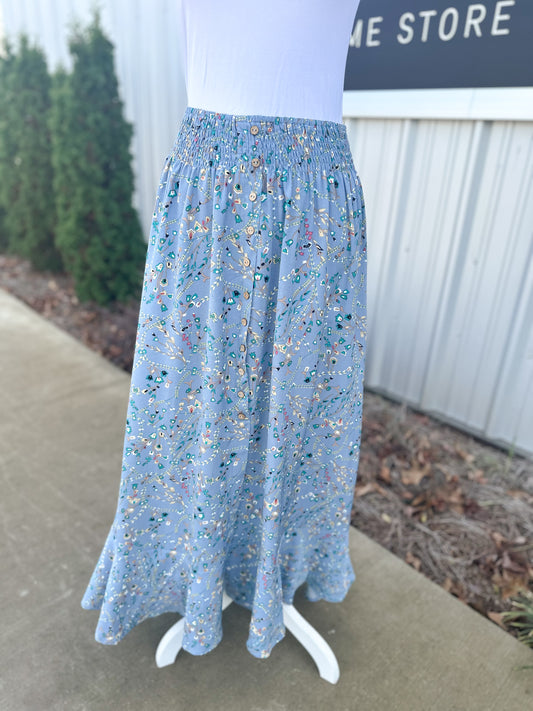 Floral Maxi Skirt