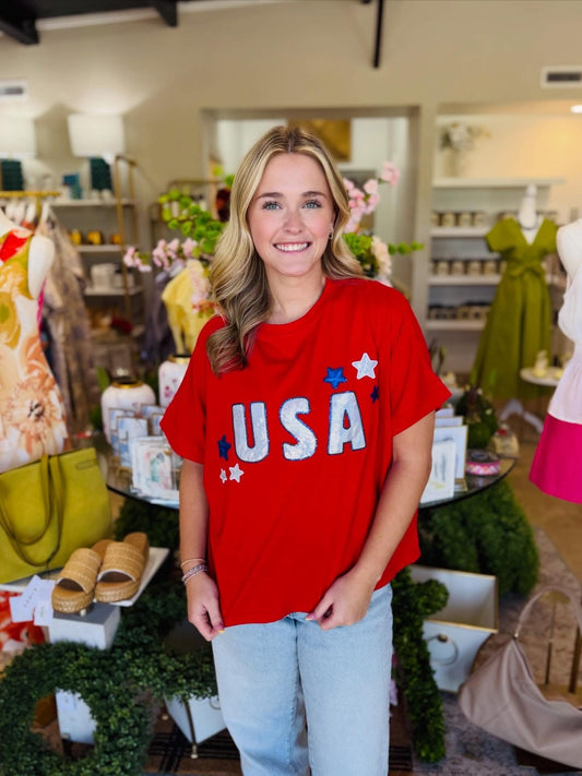 USA Foil Tee