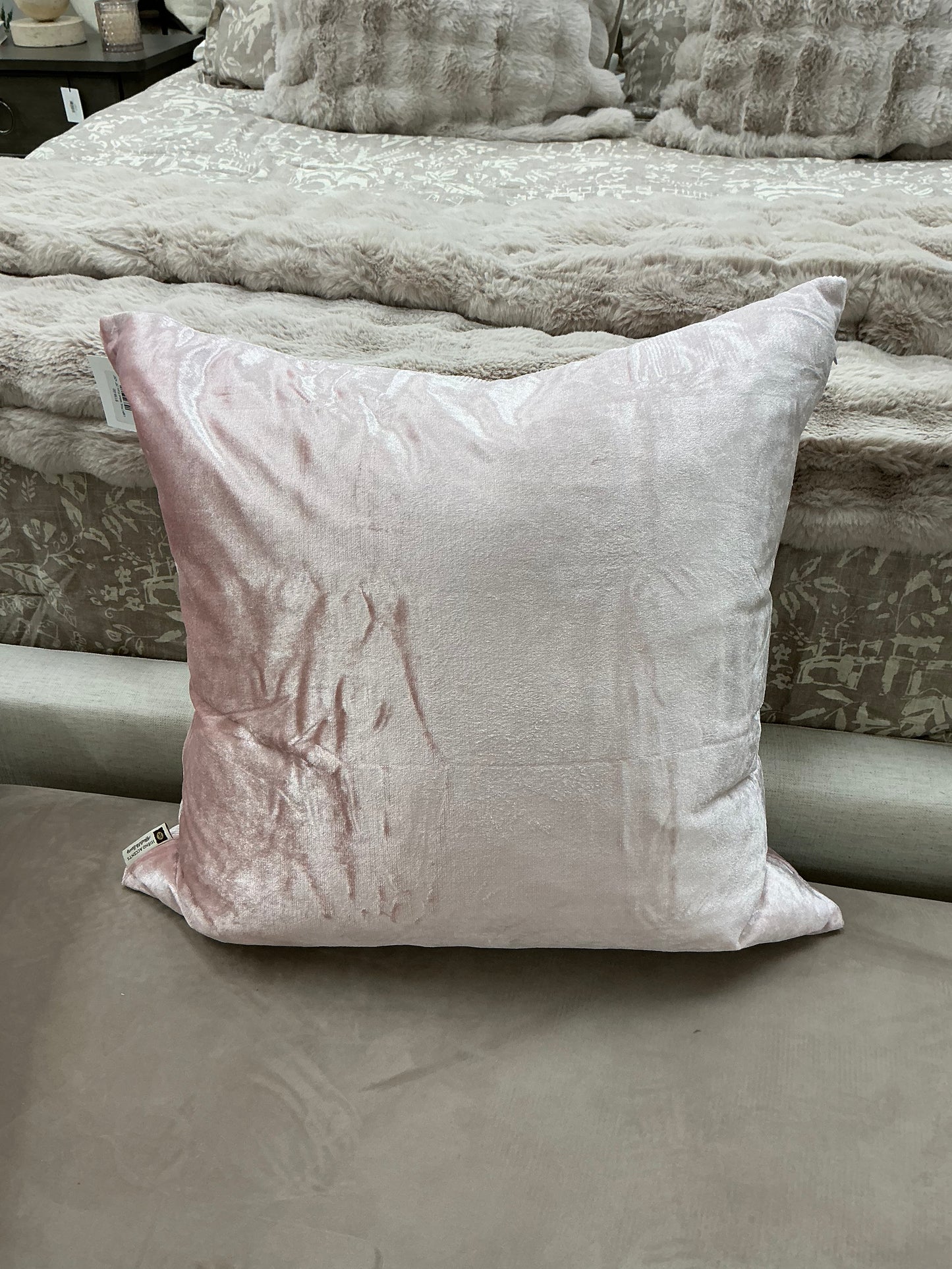 Light Pink Velvet Euro 26" x26"