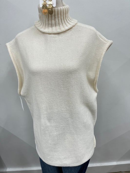 Ivory Turtleneck Sweater
