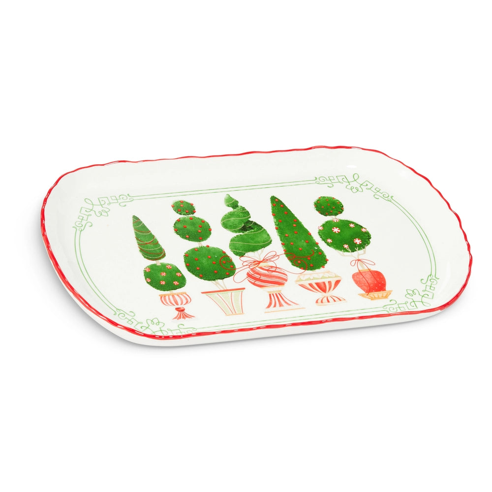 16" Topiary Plate
