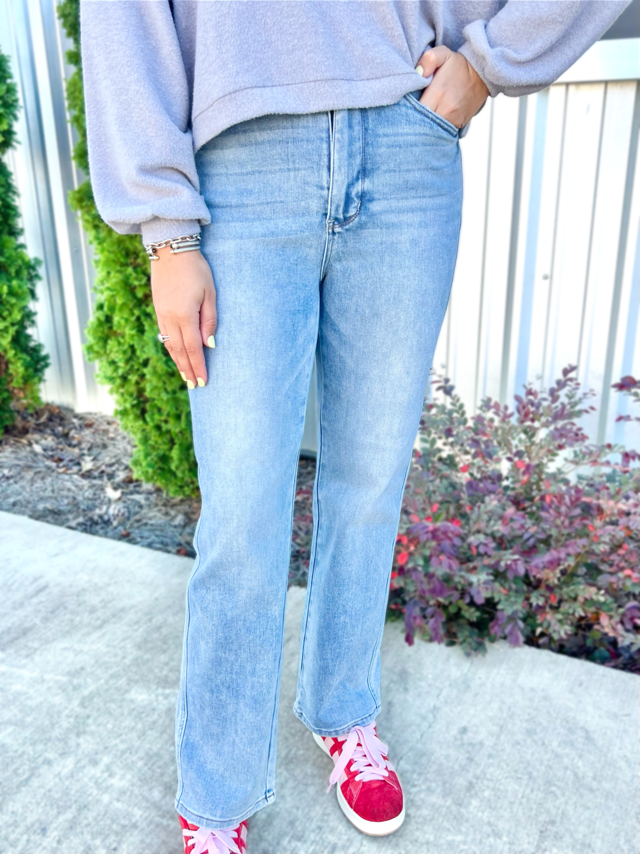 Tummy Control High-Waist Jeans