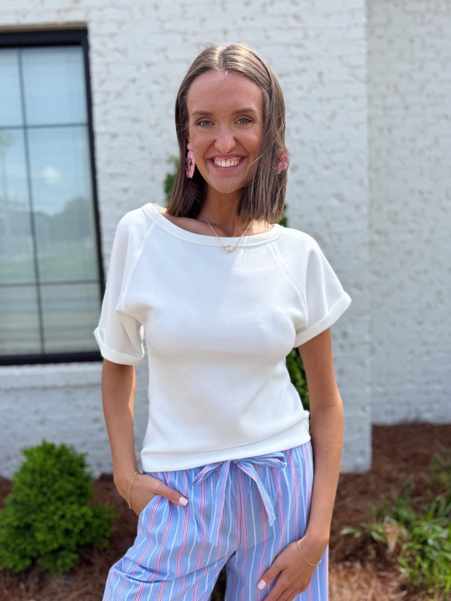 Soft Boatneck Scuba Top