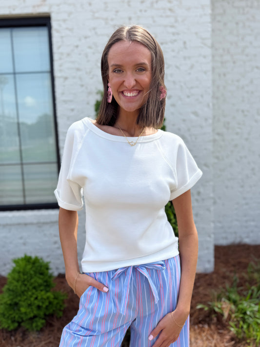 Soft Boatneck Scuba Top