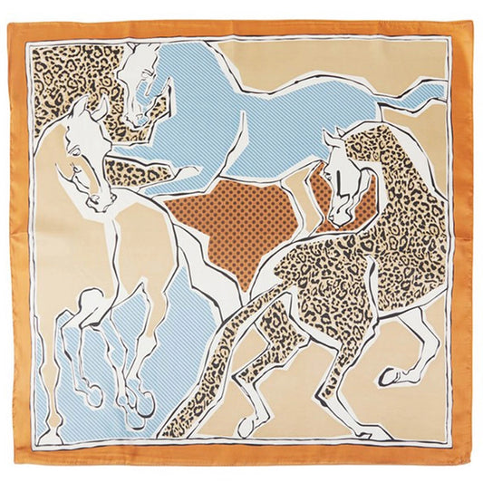Leopard Pattern Horse Scarf