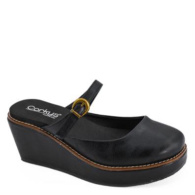 Corky's Me Time Black Wedge