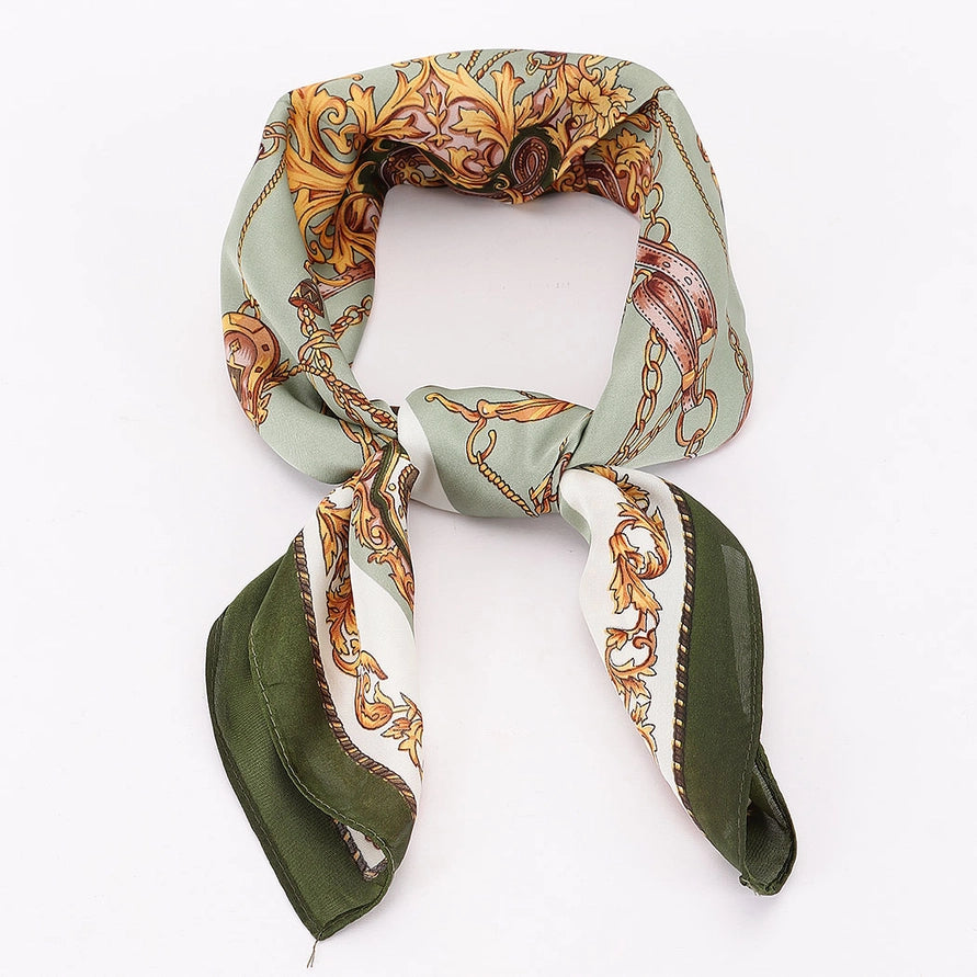 Delicate Rope Print Scarf