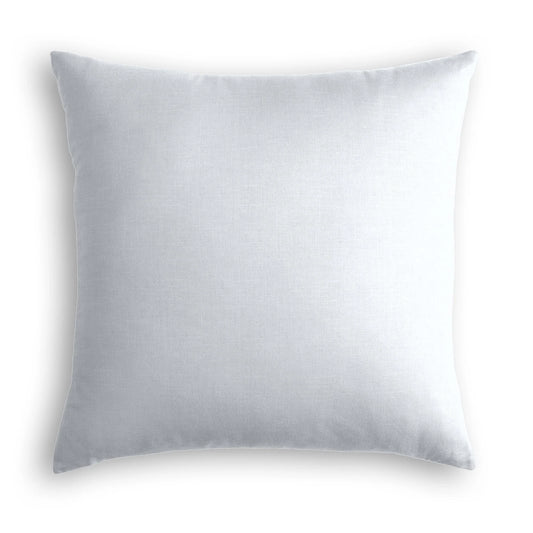 Light Gray Linen Blend Pillow 22"