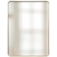 Slim Gold Frame Mirror 30"x40"