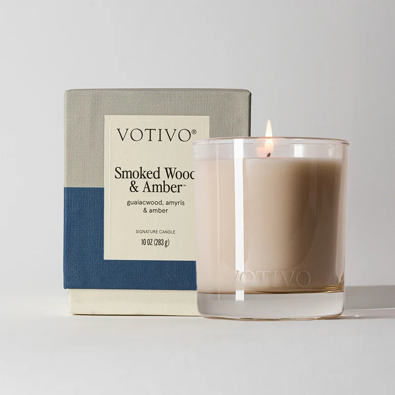 Smoked Wood & Amber Signature Candle