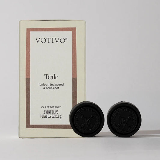 Teak Auto Vent Clip