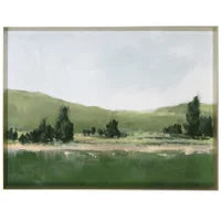 Glass Framed Landscape Art