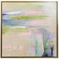 Multi Pastels Canvas 44"x44"