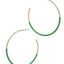 Skinny Hoop Earring