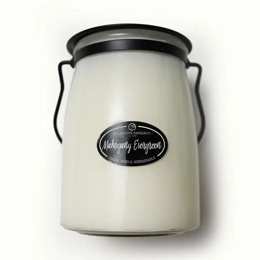 Milkhouse Candle Mahogany Evergreen 22oz.