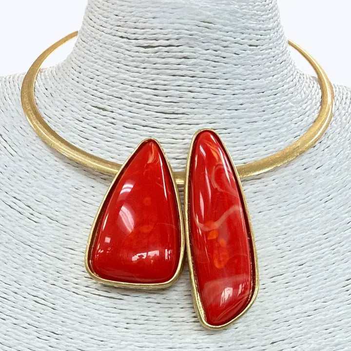 Geometric Pendant Necklace