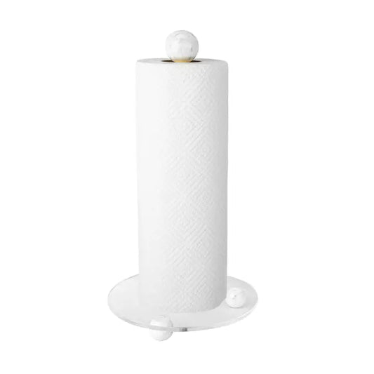 Paper Towel Holder w/ Marble Ball