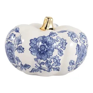 9" Chinoiserie Pumpkin