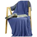 Plush Knitted Throw Blanket 60"x80"