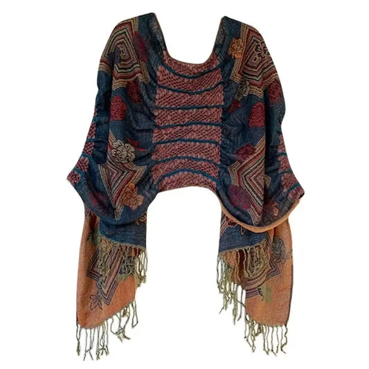 Ruffle Shawl