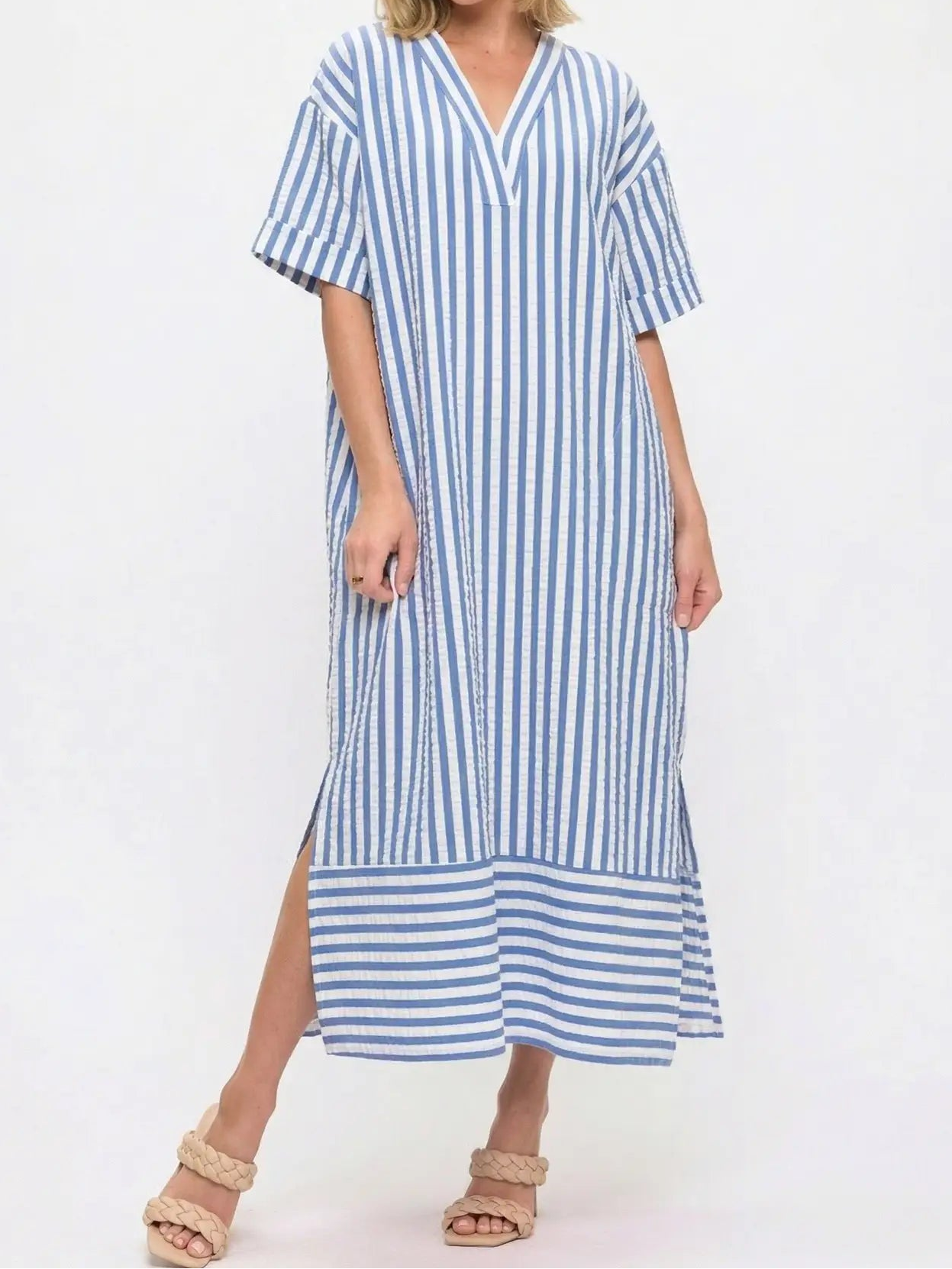 Striped Maxi Dress