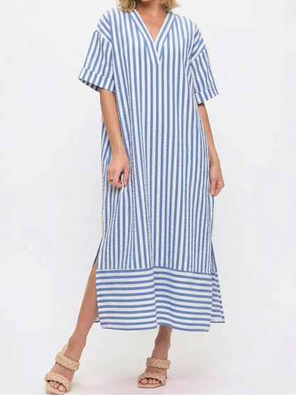 Striped Maxi Dress