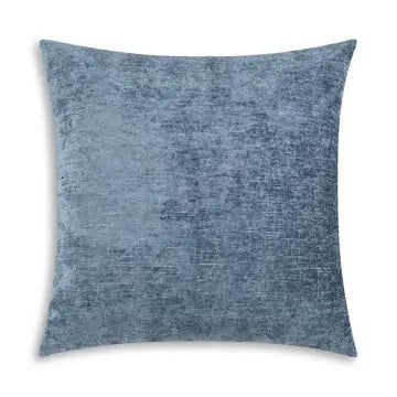 Blue Chenille 24"x24" pillow