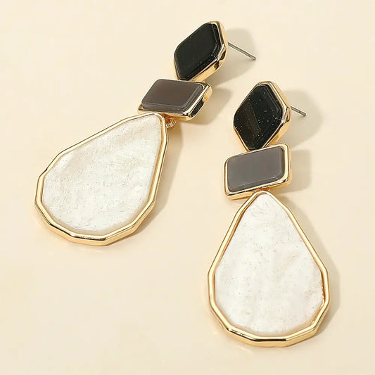 Resin Drop Earrings