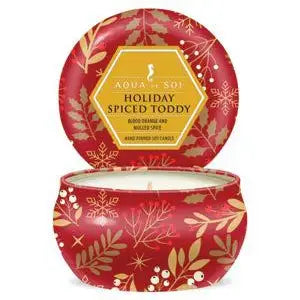 Holiday Spiced Toddy Tin Candle