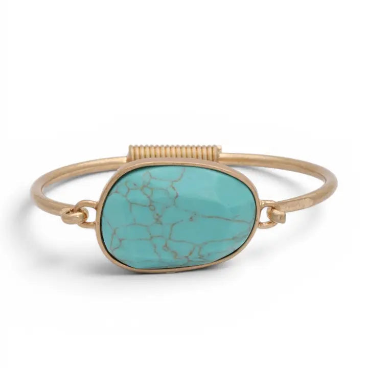 Genuine Stone Flex Bangle