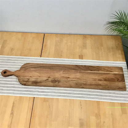 Long Acacia Wood Cutting Board