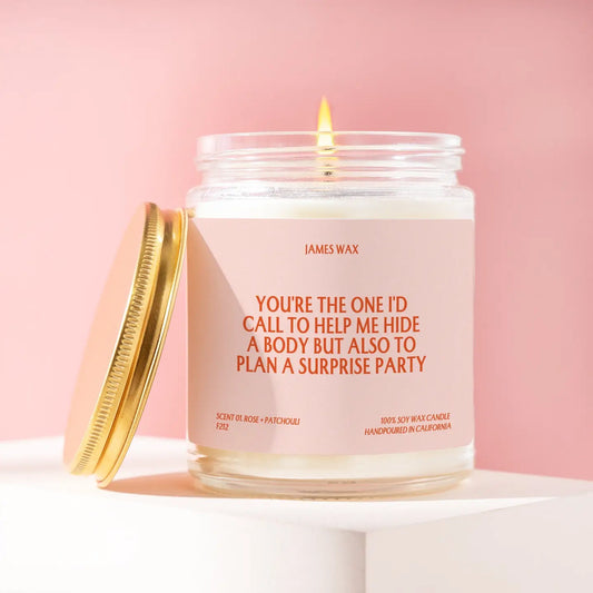 Hide A Body & Plan A Party Candle