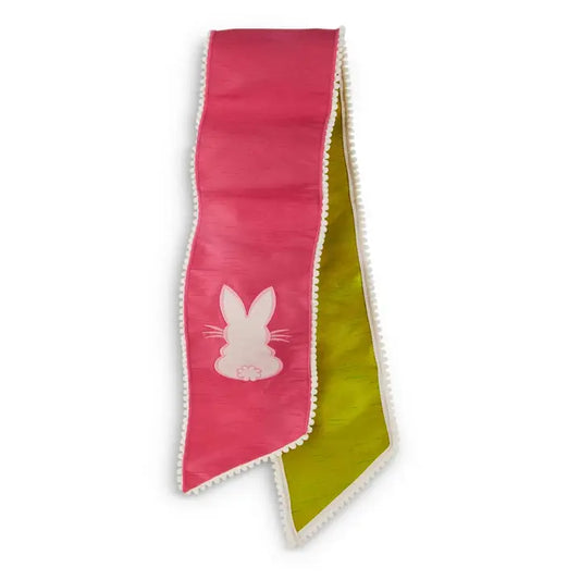 54" Pink Wired Sash w/ Bunny