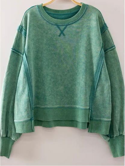 Seafoam Vintage Washed Sweatshirt