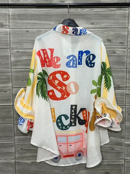 Lucky Vacation Top - One Size