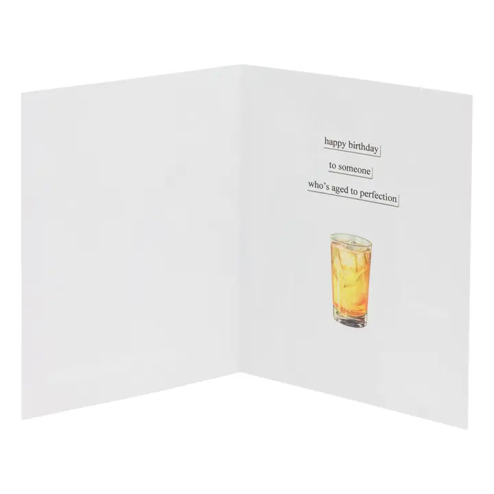 Whiskey Birthday Card