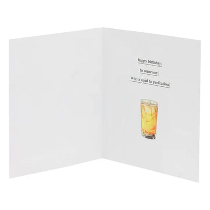 Whiskey Birthday Card