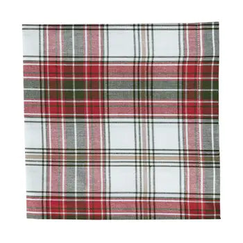 Green & Red Plaid Napkin