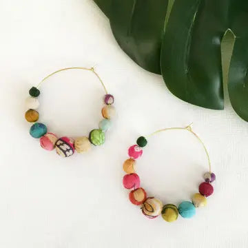 Multi Beaded Hoops