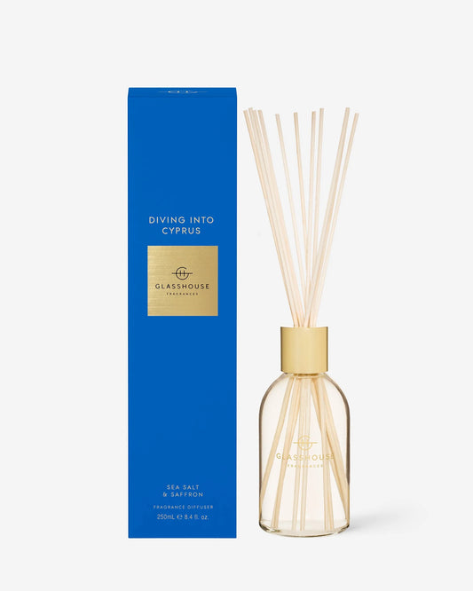 Glasshouse Diving Into Cyprus Reed Diffuser