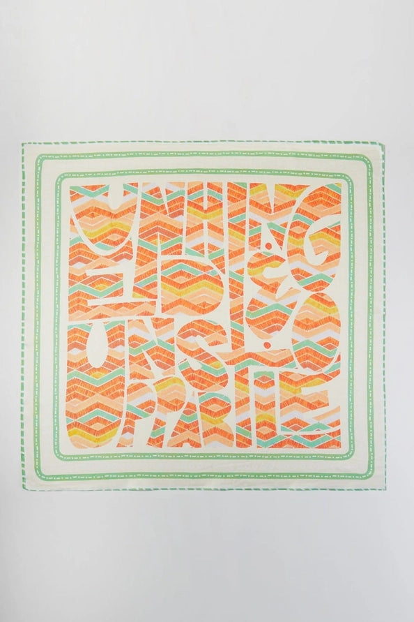 Abstract Print Scarf