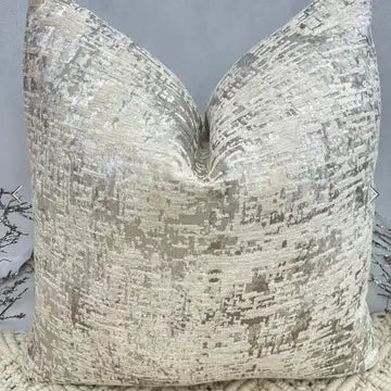 Greige Throw Pillow 20"