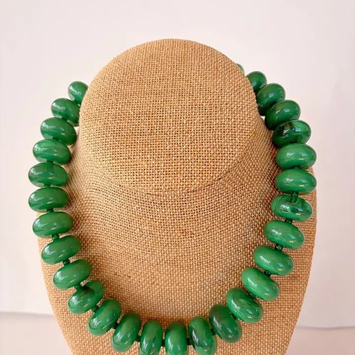 Rondelle Beaded Necklace