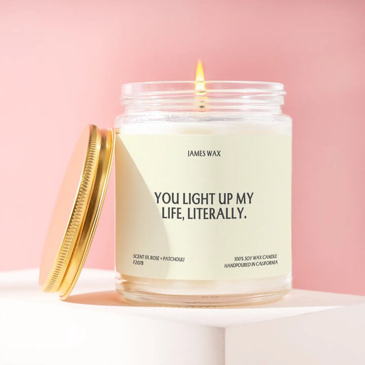 Light Up My Life Candle