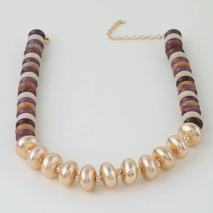 Modern Beaded Necklace