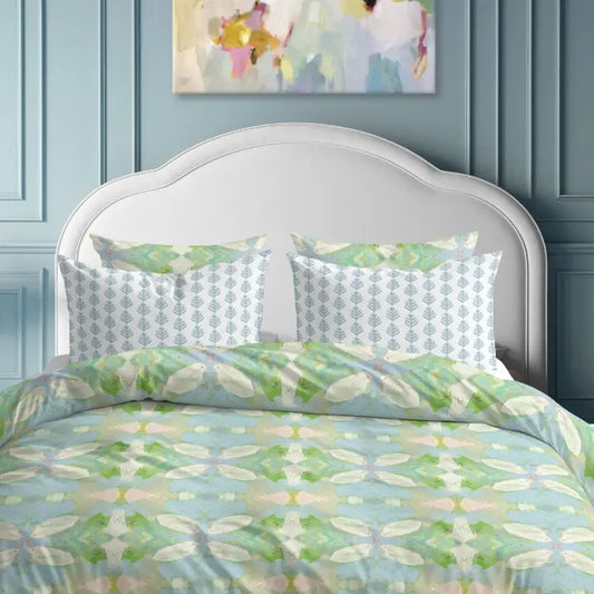 5 Piece Elephant Falls Queen Duvet Cover Set