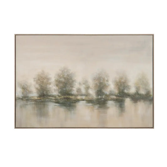 Muted Landscape Art 61"x41"