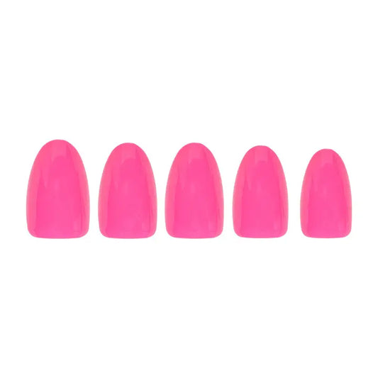 Hot Pink Press-On Nails