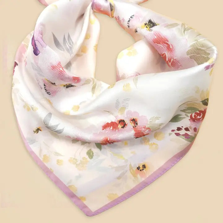 Floral Print Scarf