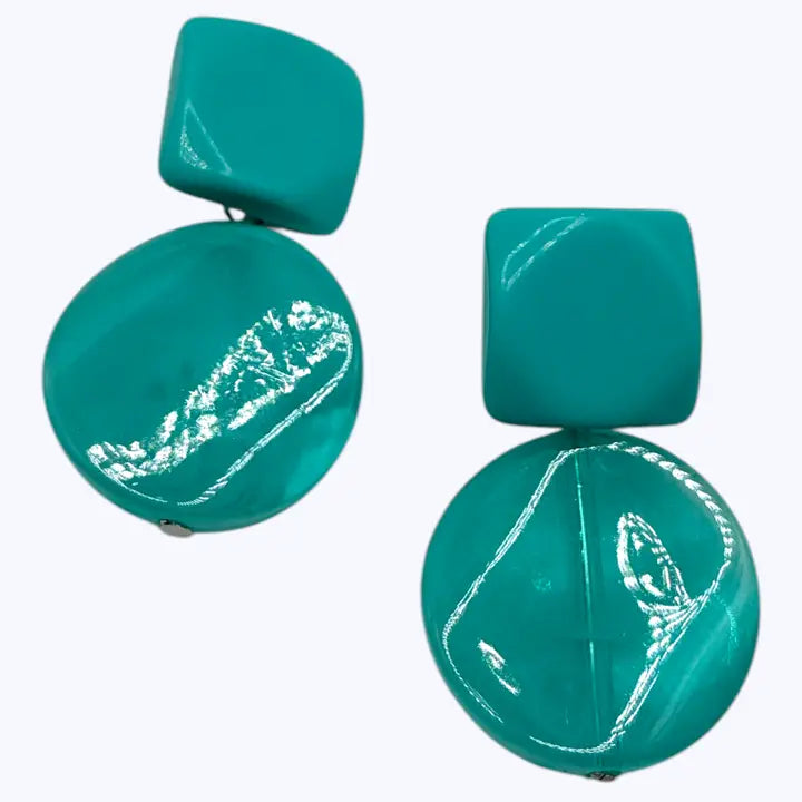 Geometric Acrylic Earrings